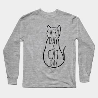 every day is cat day Long Sleeve T-Shirt